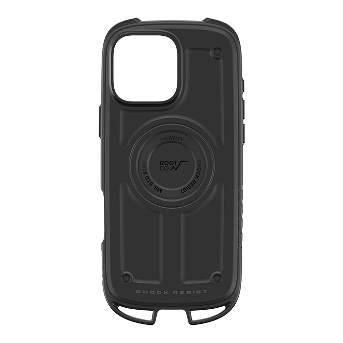 ROOT CO. GRAVITY Shock Resist Case Rugged. ブラック