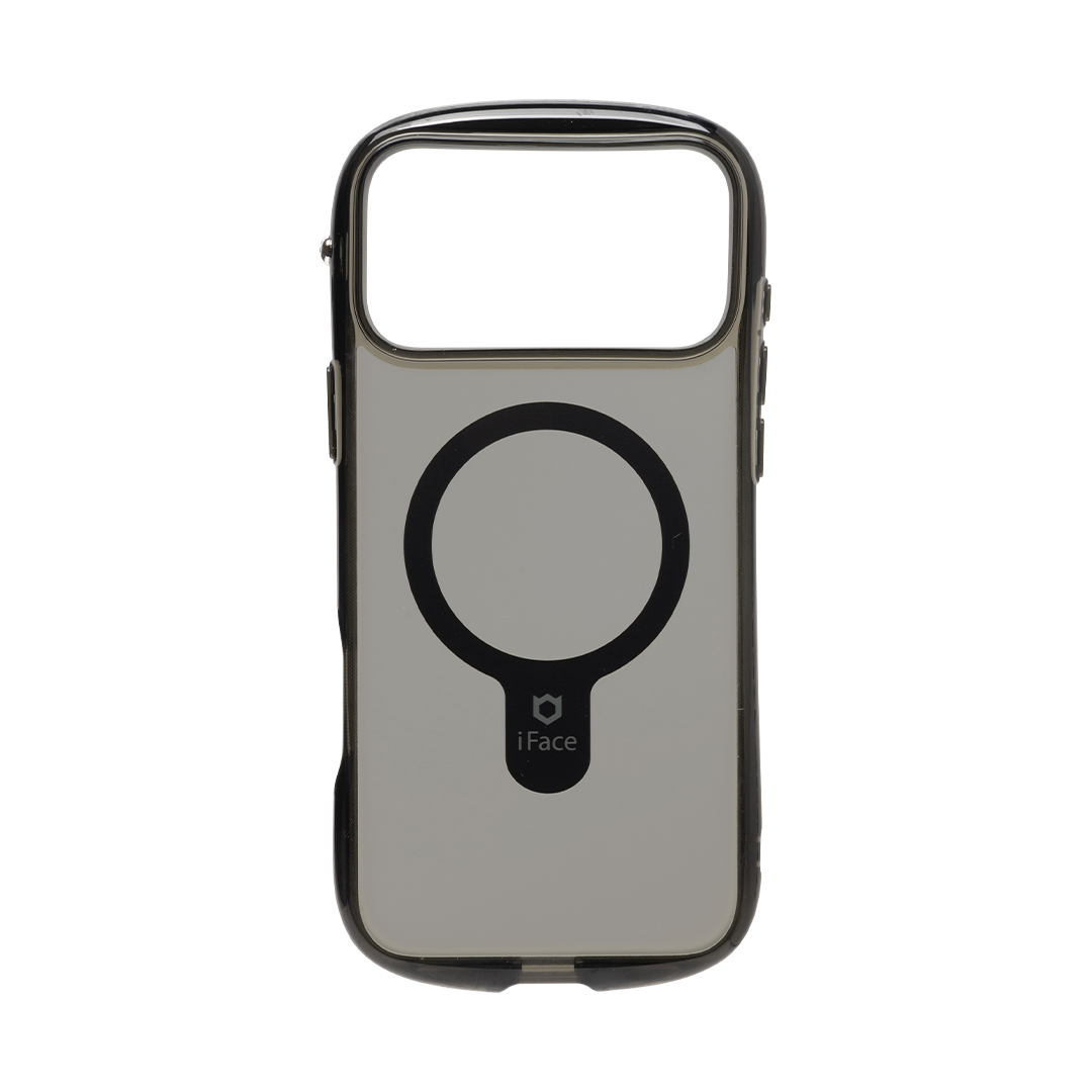 iFace Look in Clear Hybrid MagSynqケース　ブラック・フロスト