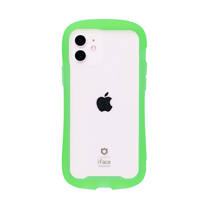 ネオンカラー iFace Reflection Neo クリアグリーン