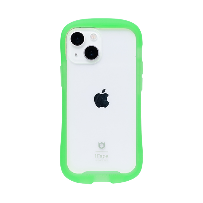 ネオンカラー iFace Reflection Neo クリアグリーン