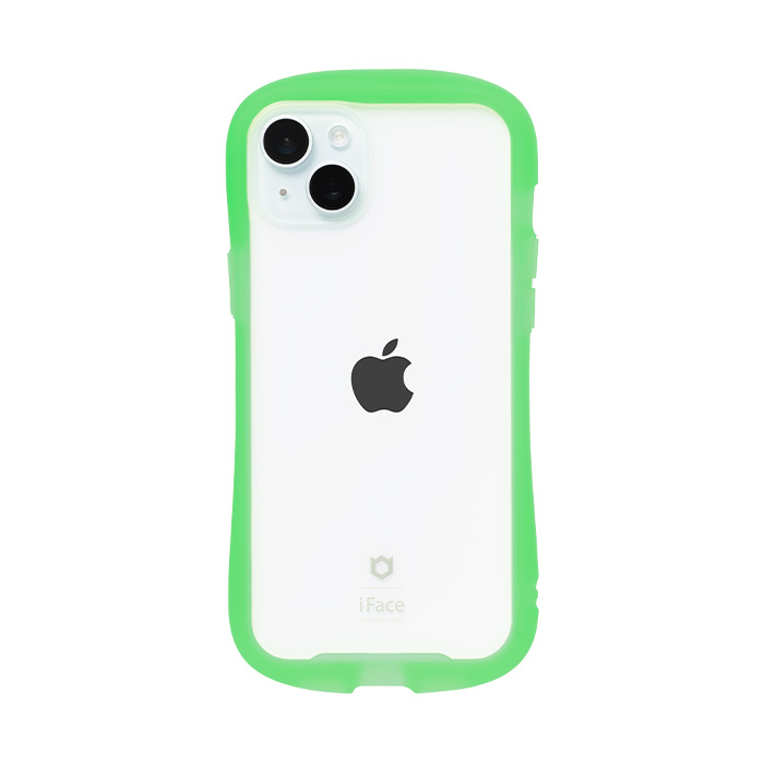 iFace Reflection Neo強化ガラスクリアケース クリアグリーン