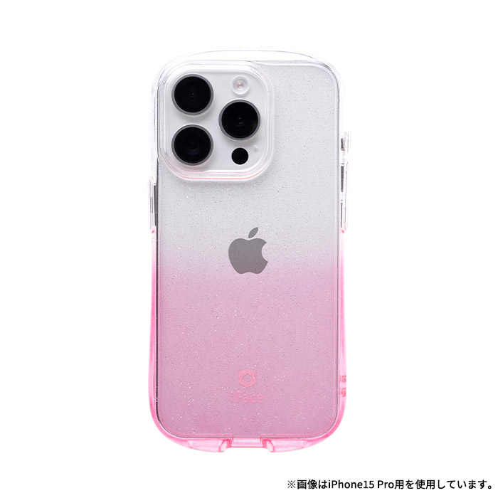 iFace Look in Clear Lollyケース クリア・ピーチ