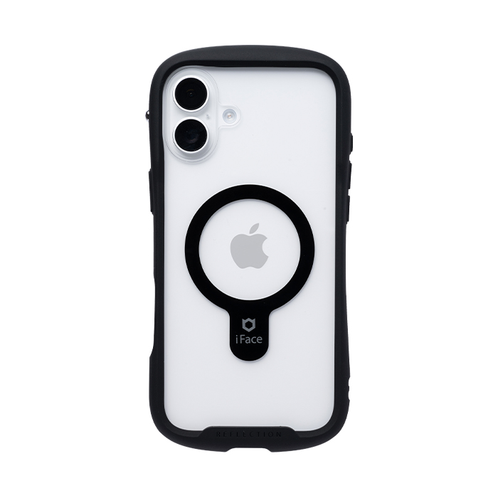 Magsafe対応 iFace Reflection Magnetic ブラック