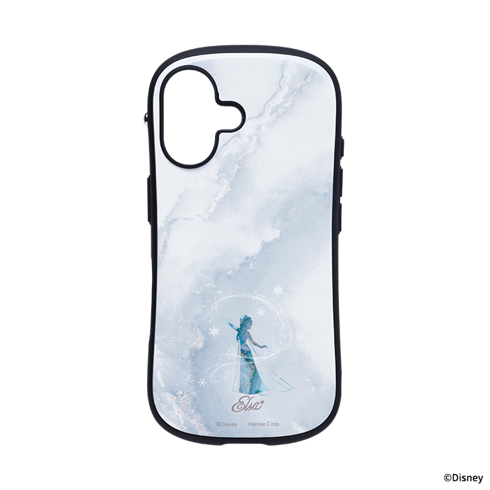 ディズニーキャラクター iFace First Class MagSafe対応ケース(マーブル) アリエル ラプンツェル ティンカーベル エレサ ベル マーブル・エルサ