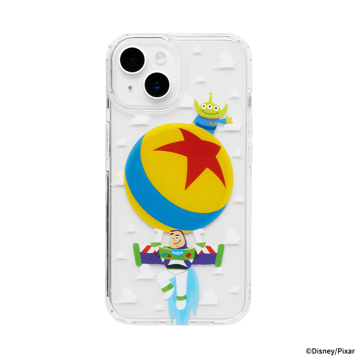 [iPhone15ケース]ディズニー＆ピクサーキャラクター HIGHER MagSafe対応 ハイブリッドケース