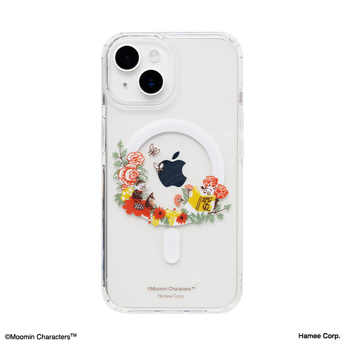 [iPhone15ケース]ムーミン HIGHER MagSafe対応 ハイブリッドケース
