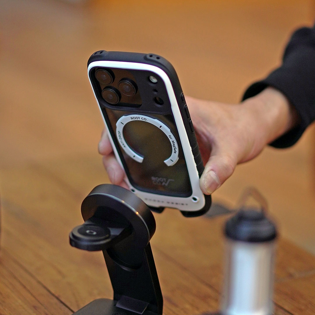 【新】ROOT CO. GRAVITY MAGNET PC RING for MagSafe(ブラック)