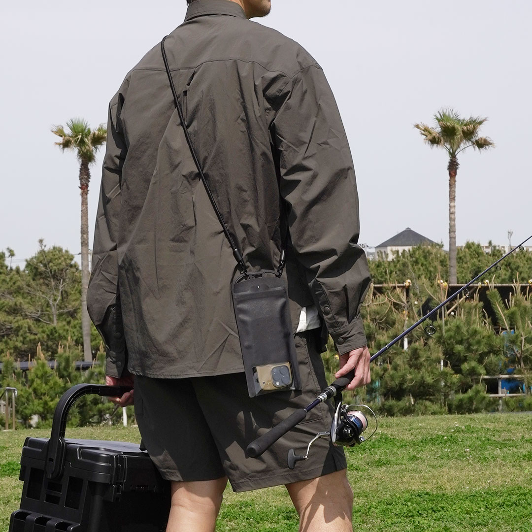 ROOT CO. H2O WaterProof Shell. IPX8 for SmartPhone(ブラック)
