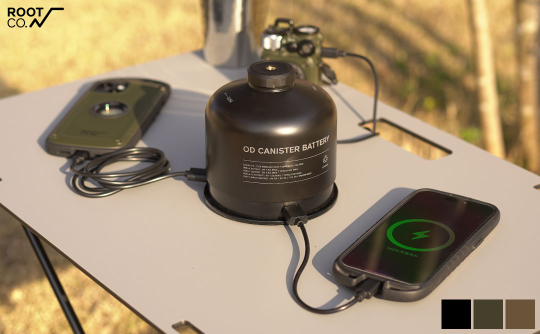 【新】ROOT CO. PLAY OD CANISTER BATTERY(ブラック)