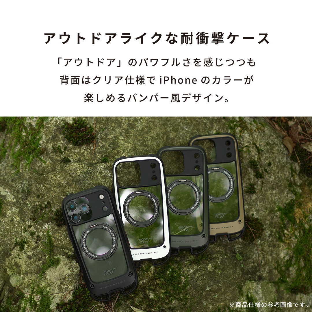[iPhone 18 Pro Max/17 Pro Max専用]ROOT CO. GRAVITY Shock Resist Case Hold Plus.