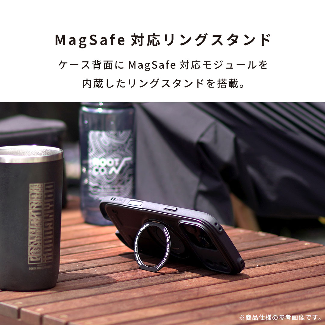 【新】[iPhone 2026 6.9inch 3Lens/17 Pro Max専用]ROOT CO. GRAVITY Shock Resist Case Rugged Plus.(ブラック)