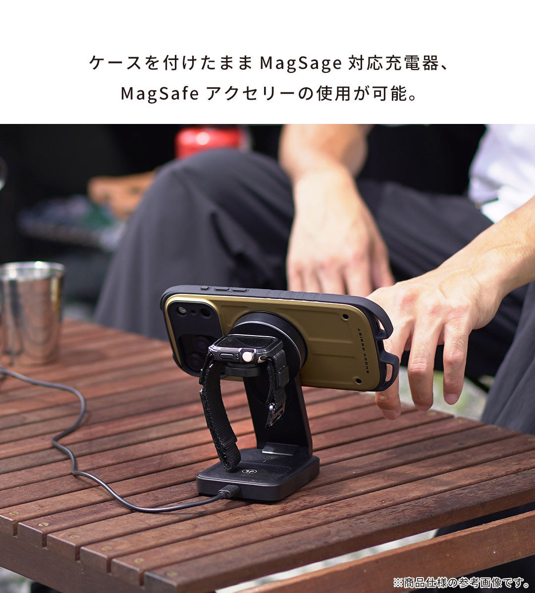 【新】[iPhone 2026 6.9inch 3Lens/17 Pro Max専用]ROOT CO. GRAVITY Shock Resist Case Rugged Plus.(ブラック)