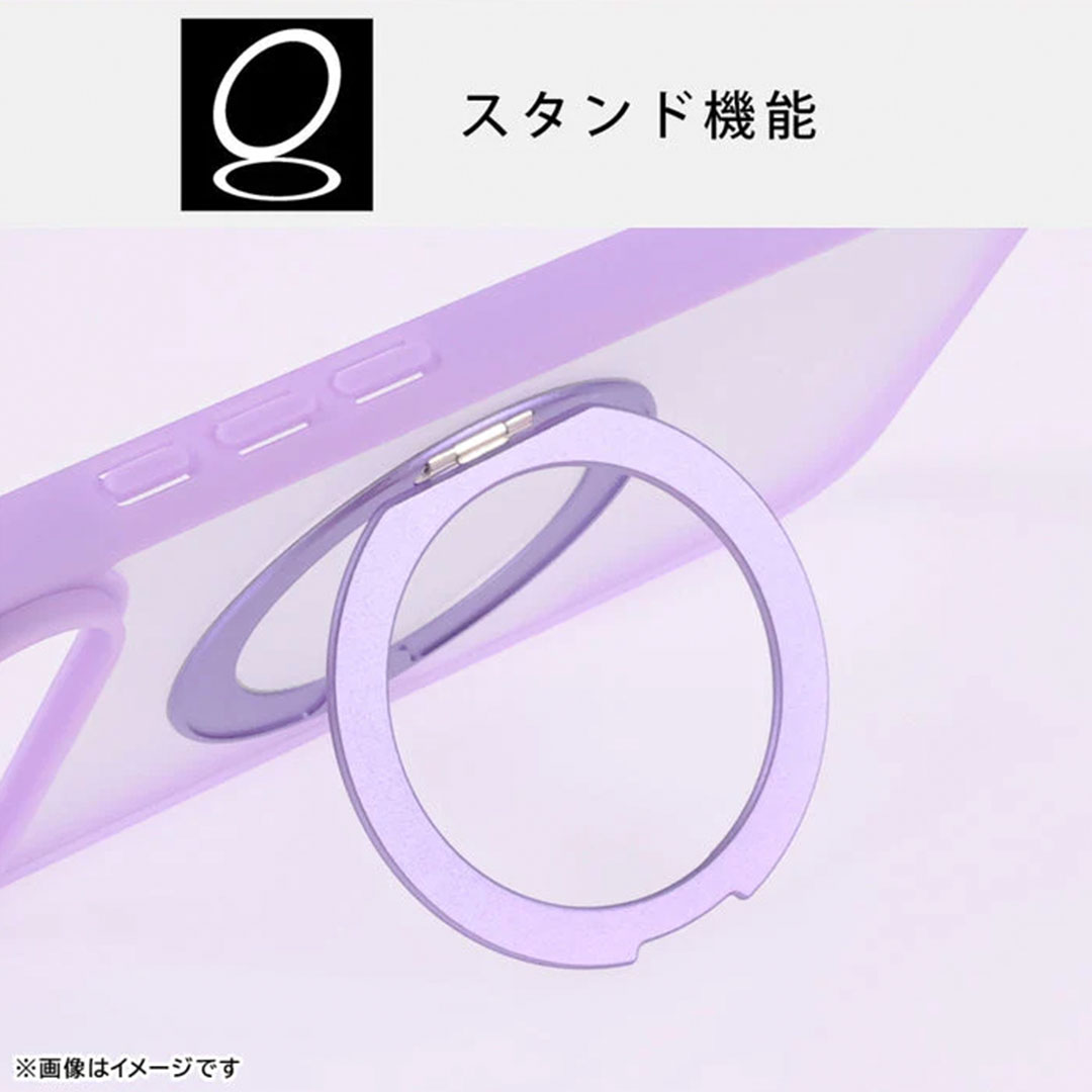 [iPhone 17専用]ray-out レイ・アウト マグネット充電対応 シルキーマット ハイブリッドケース