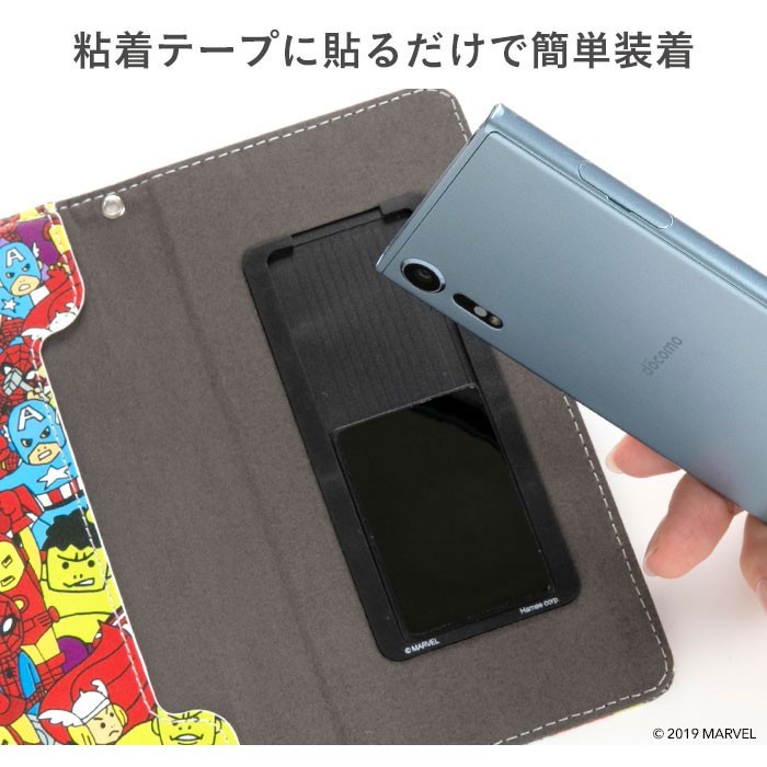 MARVEL/マーベル キャラクター 手帳型ケース Androidケース