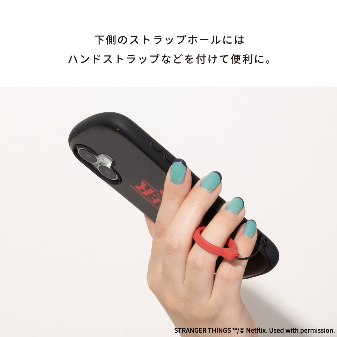 ストレンジャー・シングス 未知の世界 iFace First Class MagSynqケース(ロゴ)