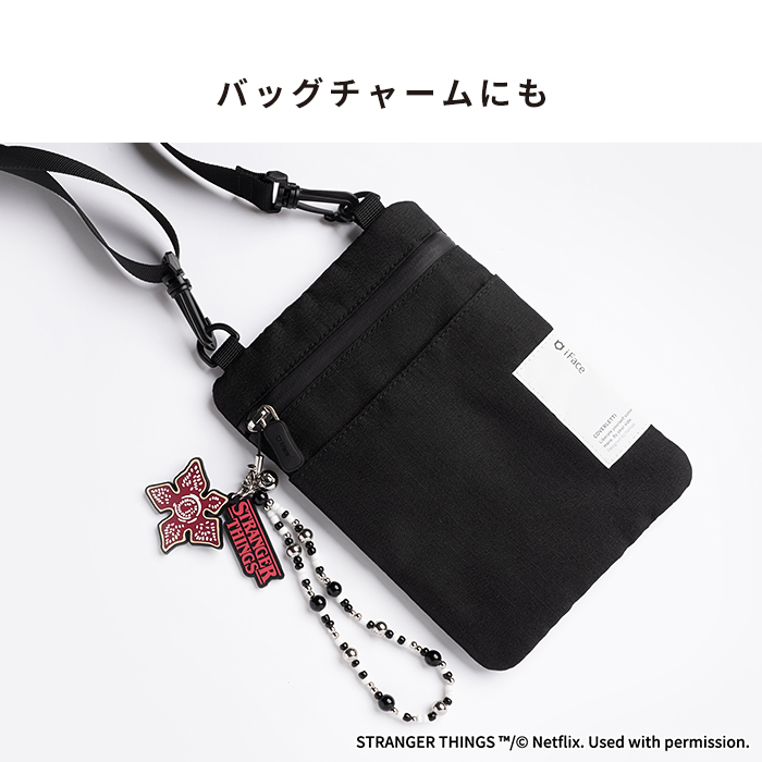 Netflixシリーズ「ストレンジャー・シングス 未知の世界」 iFace Phoneチャーム(デモゴルゴン)