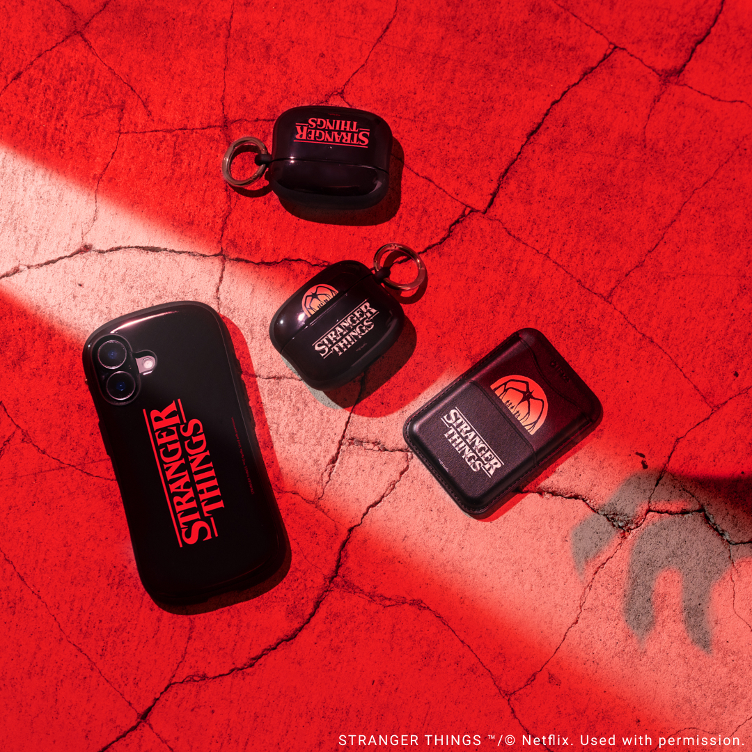 ストレンジャー・シングス 未知の世界 iFace First Class MagSynqケース(ロゴ)