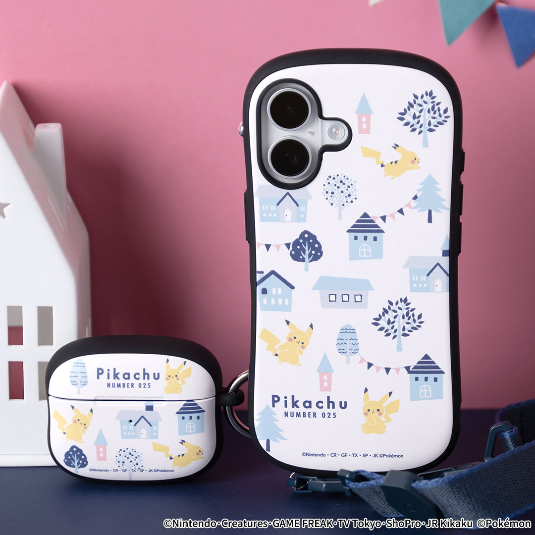 【新】[iPhone 15/14/13専用]ポケットモンスター/ポケモン iFace First Class MagSynqケース(フォレストタウン)
