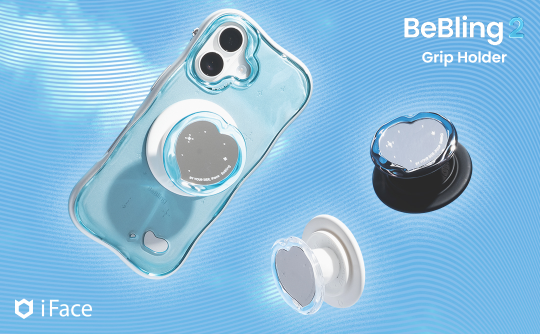 iFace BeBling 2 MagSynq Grip Holder(クリア)