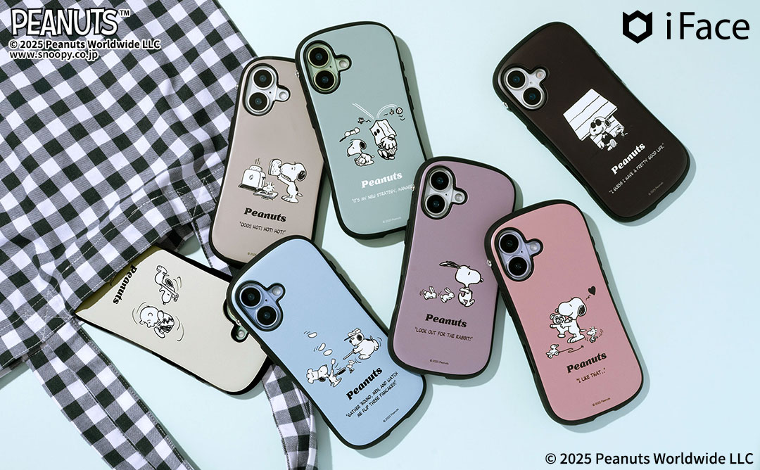 [iPhone 17/16/15/14/13専用]PEANUTS/ピーナッツ iFace First Class MagSynqケース(くすみ)