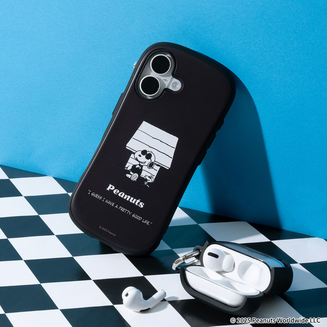 [iPhone 17/16/15/14/13専用]PEANUTS/ピーナッツ iFace First Class MagSynqケース(くすみ)