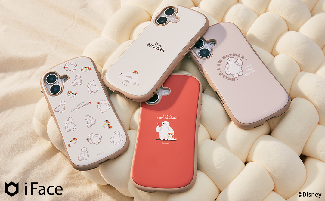 【iPhone 17/16/15/14/13専用】ディズニーキャラクター iFace First Class Cafe MagSynqケース（ベイマックス）