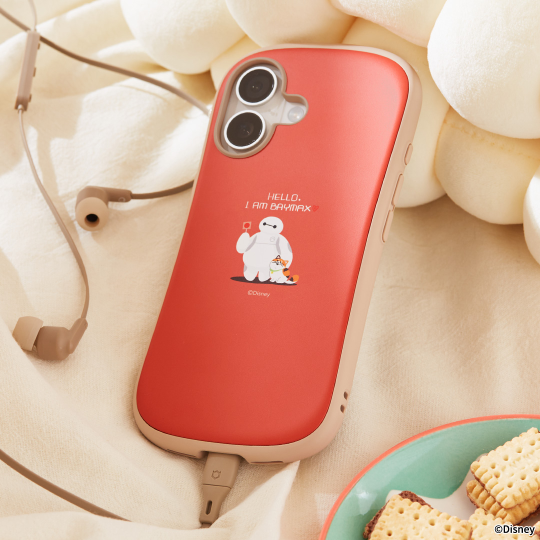 【iPhone 17/16/15/14/13専用】ディズニーキャラクター iFace First Class Cafe MagSynqケース（ベイマックス）