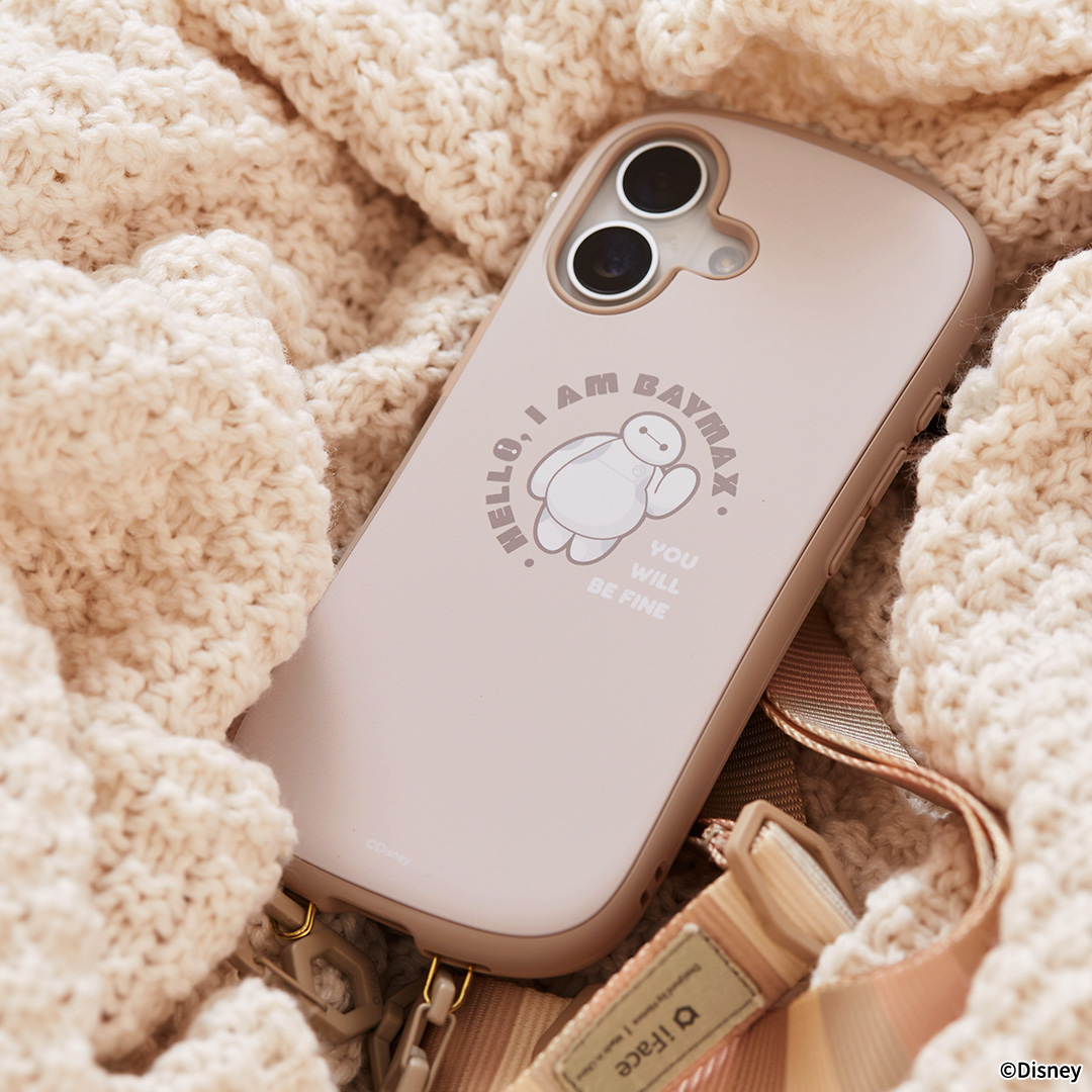 【iPhone 17/16/15/14/13専用】ディズニーキャラクター iFace First Class Cafe MagSynqケース（ベイマックス）