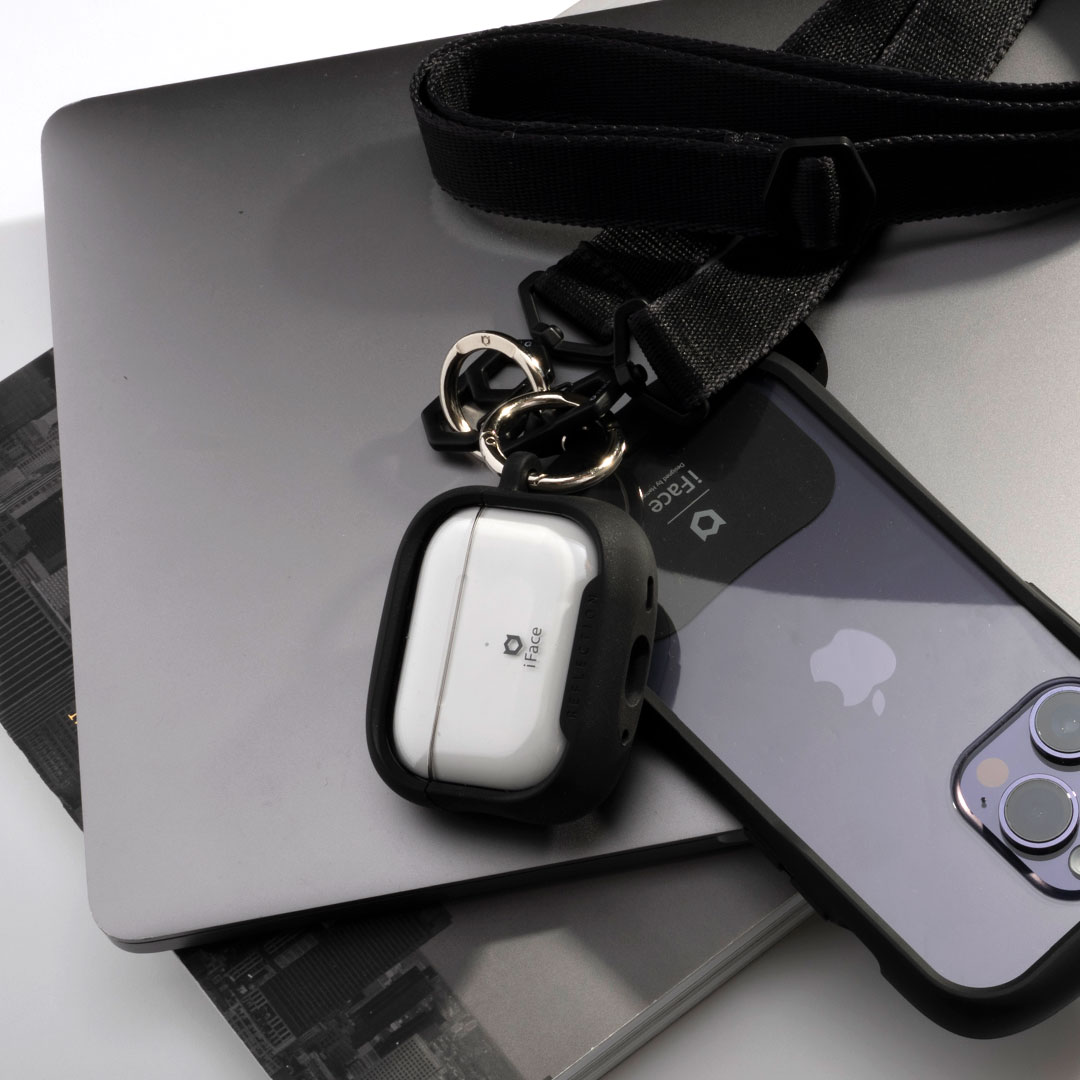 【AirPods Pro(第3/2/1世代)/AirPods(第4/3世代)専用】iFace Reflection ポリカーボネートクリアケース