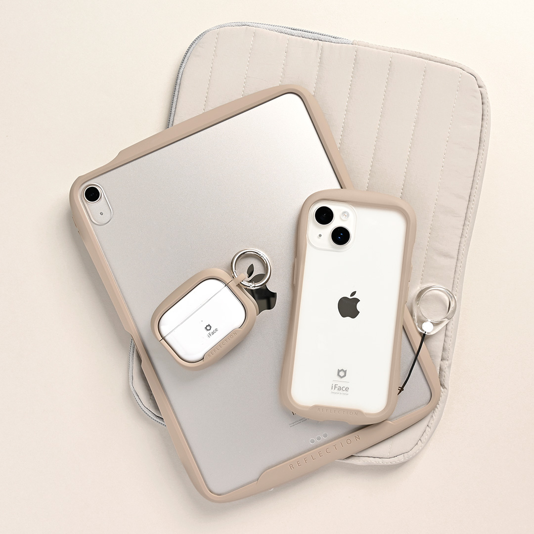 【AirPods Pro(第3/2/1世代)/AirPods(第4/3世代)専用】iFace Reflection ポリカーボネートクリアケース