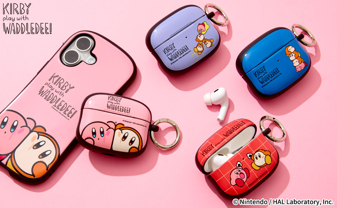 [AirPods Pro(第2/1世代)専用]カービィ play with ワドルディ iFace First Classケース