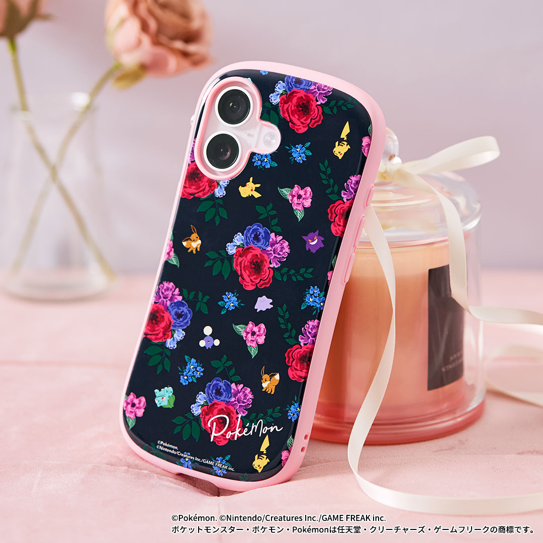 [iPhone 17/15/14/13専用]ポケモン iFace First Class MagSynqケース(フラワー)