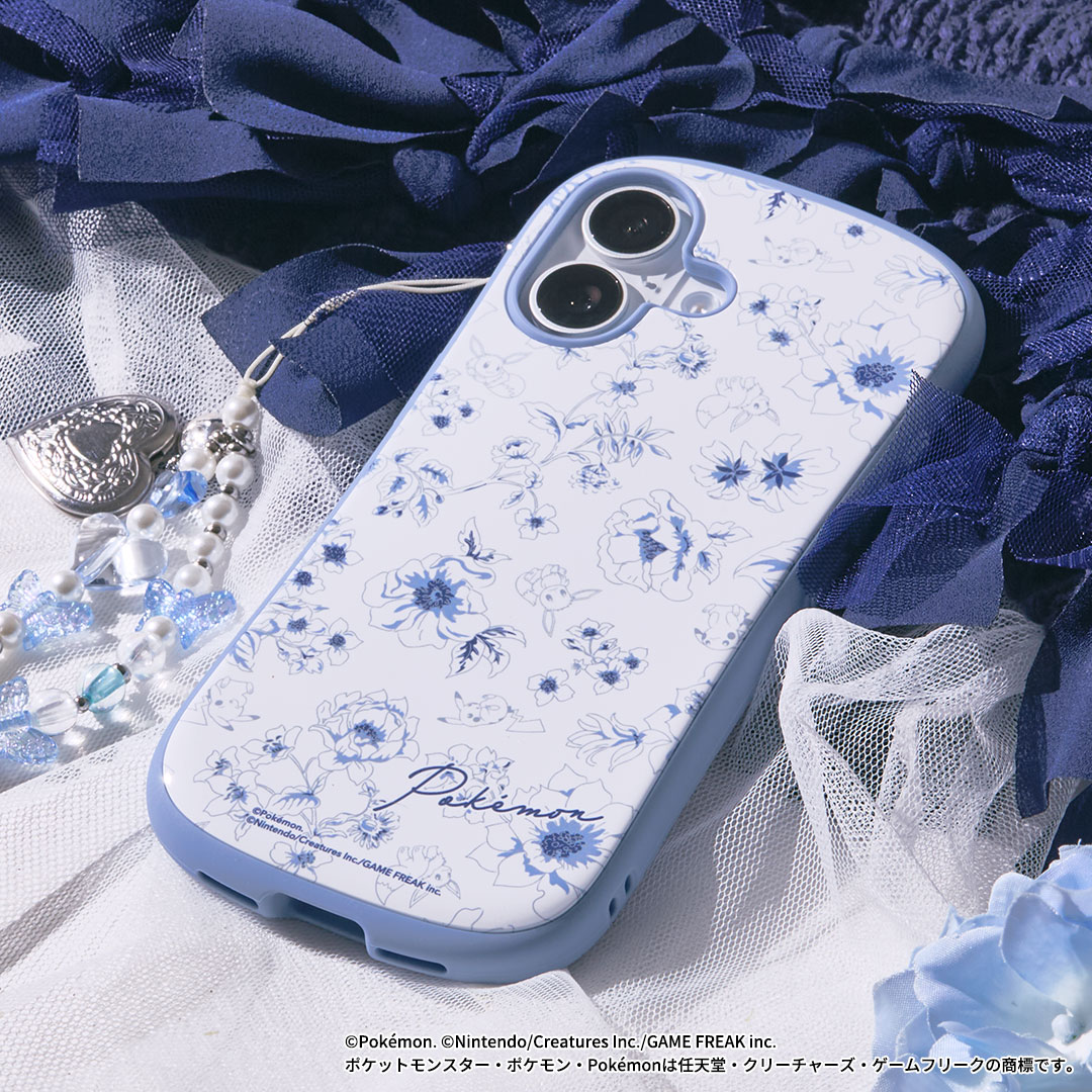 [iPhone 17/15/14/13専用]ポケモン iFace First Class MagSynqケース(フラワー)