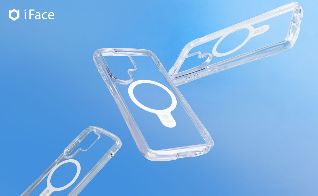iFace Look in Clear Hybrid MagSynqケース(クリア)