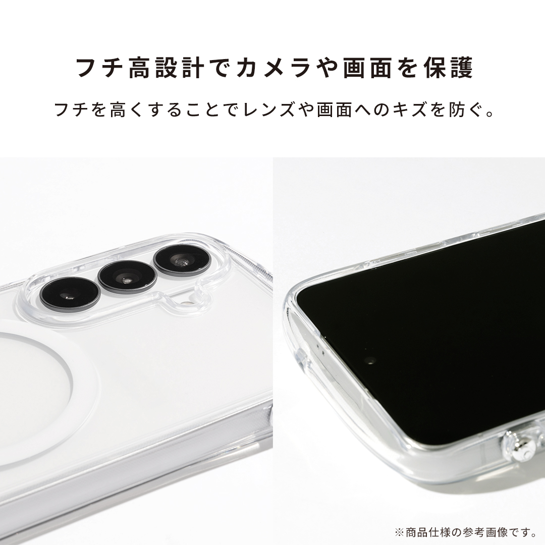 iFace Look in Clear Hybrid MagSynqケース(クリア)