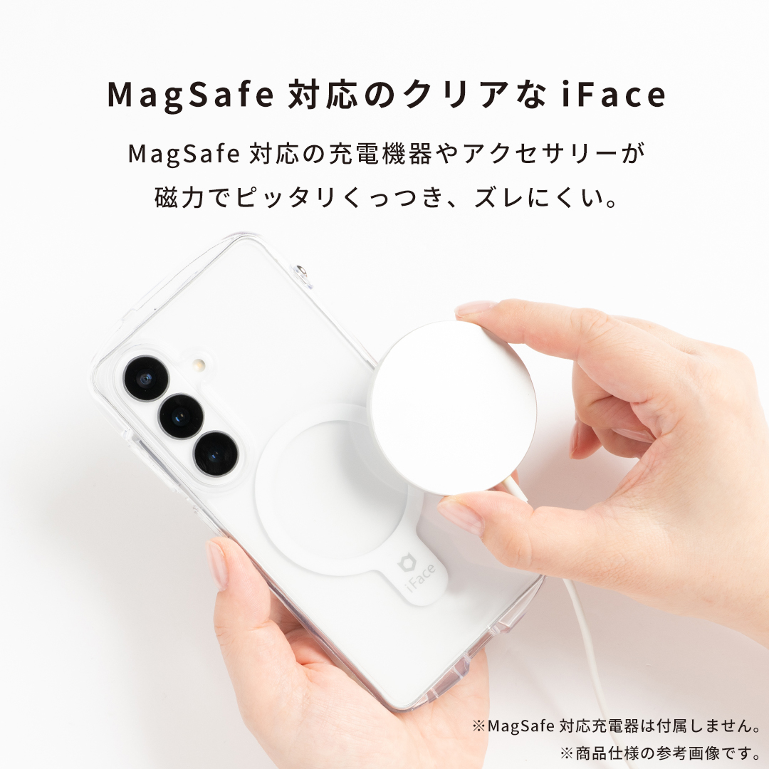 iFace Look in Clear Hybrid MagSynqケース(クリア)