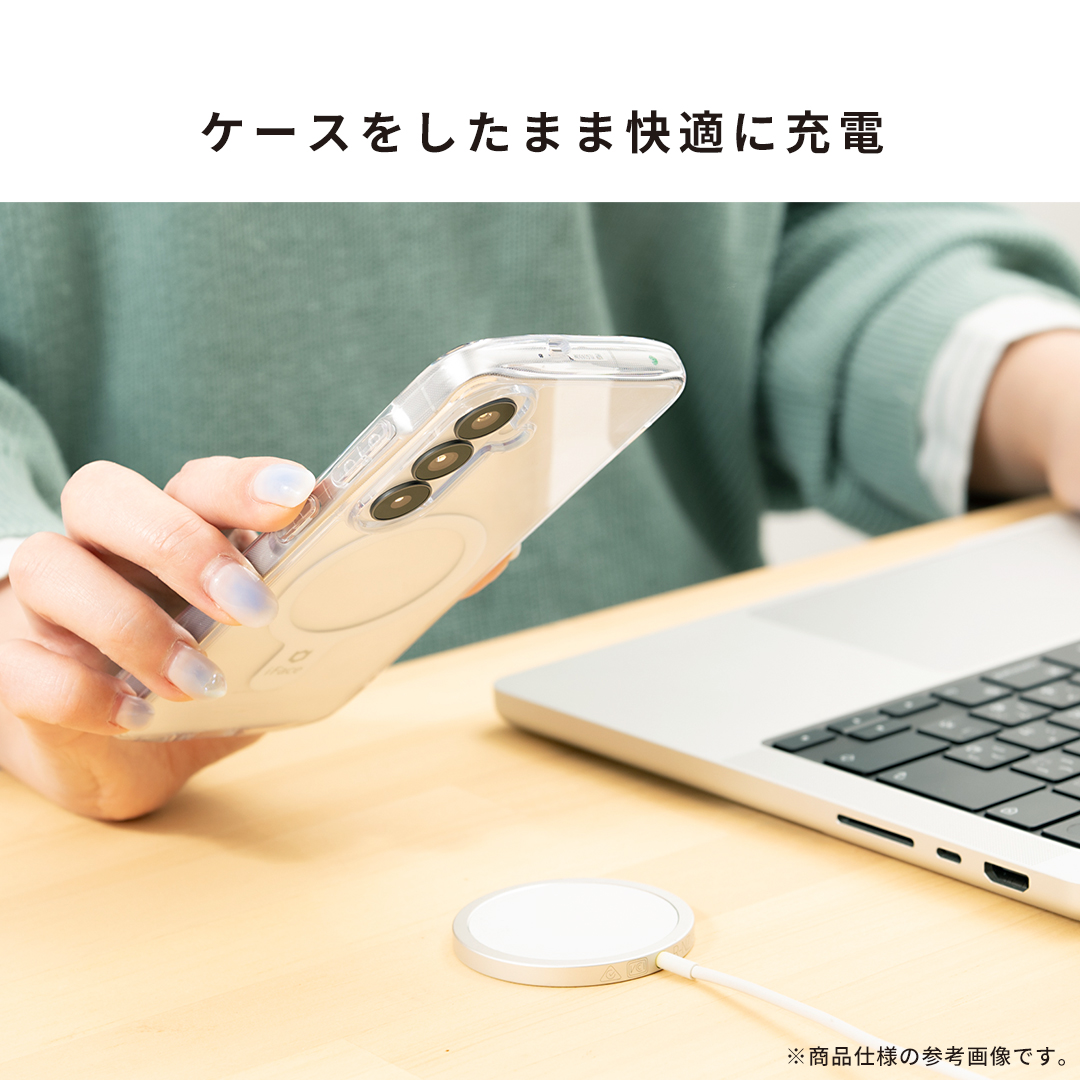 iFace Look in Clear Hybrid MagSynqケース(クリア)