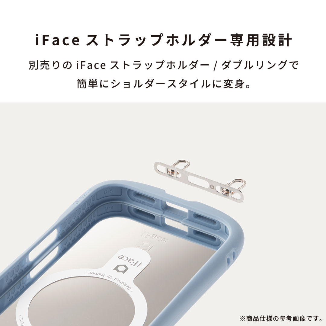 【新】[iPhone 15/14/13専用]iFace Reflection Mirror MagSynq 強化ガラスケース 限定デザイン(NEW ME)

