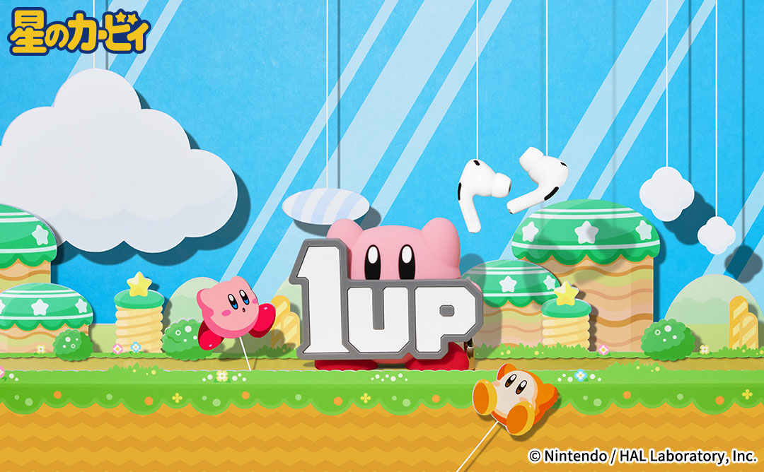 【新】[AirPods Pro(第2/1世代)専用]星のカービィ iFace Figure Typeケース(1UP)