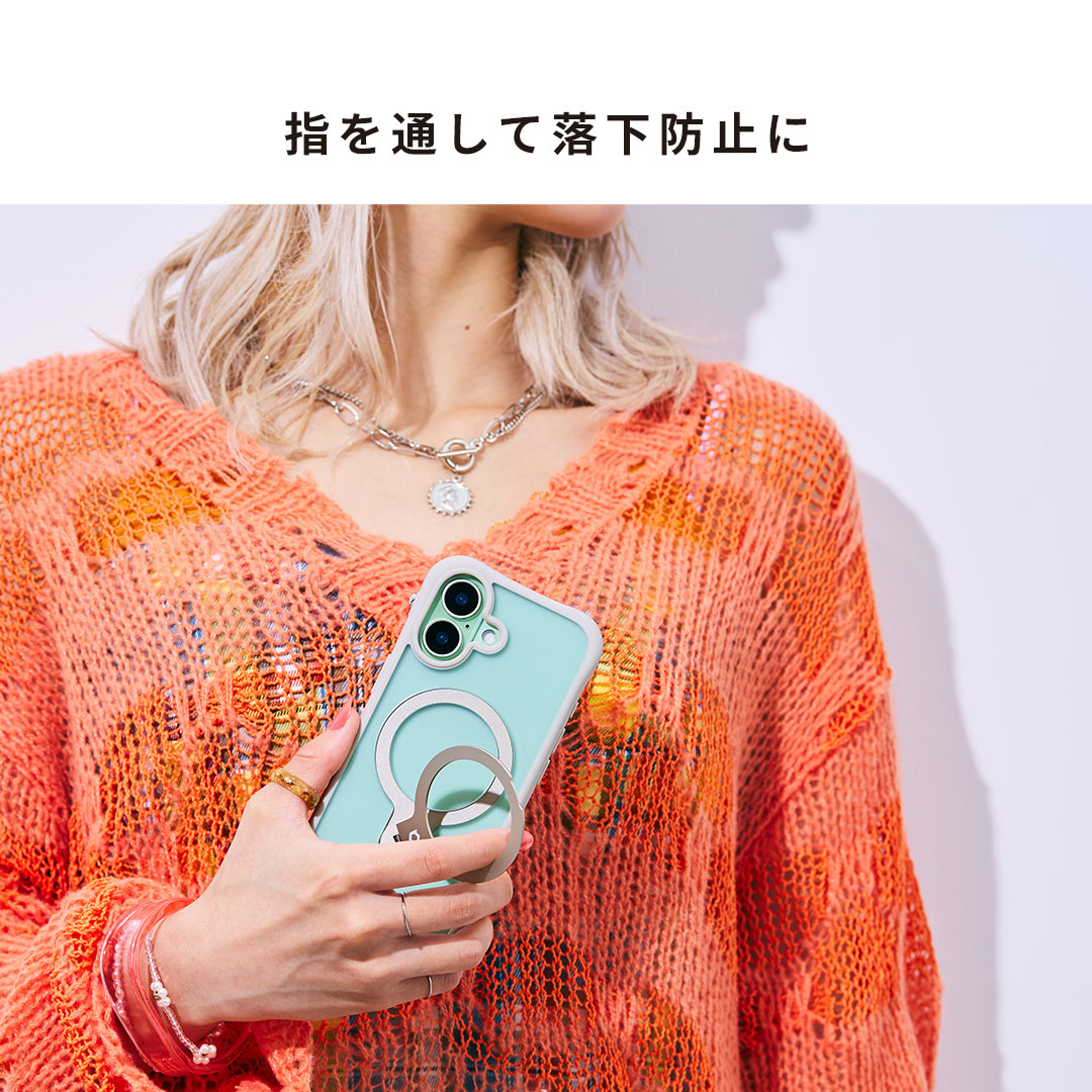 [iPhone 17/16/15/14/13専用]iFace Leany MagSynq スタンドケース