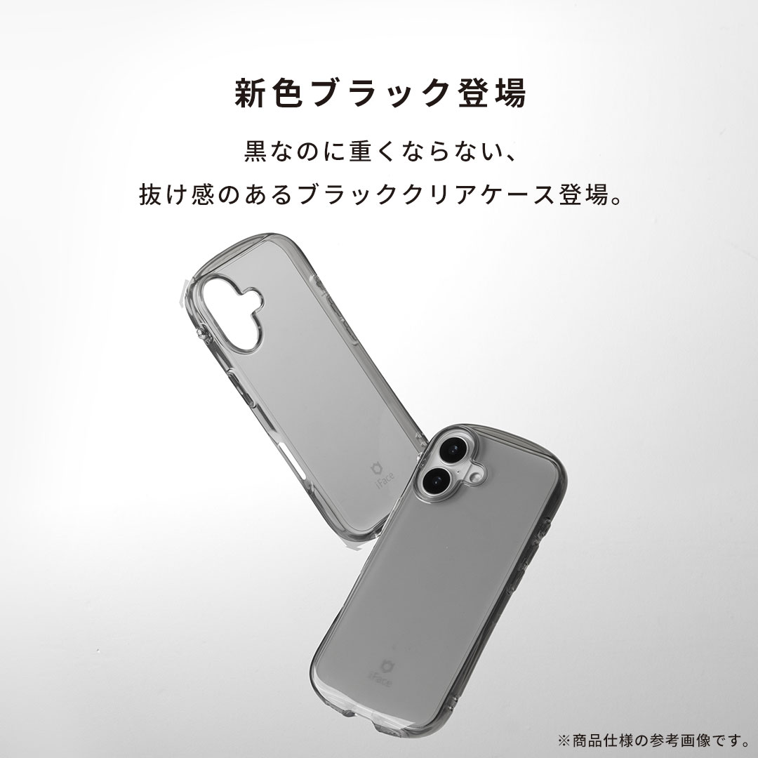 【新】[iPhone 16専用]iFace Look in Clearケース(クリア)