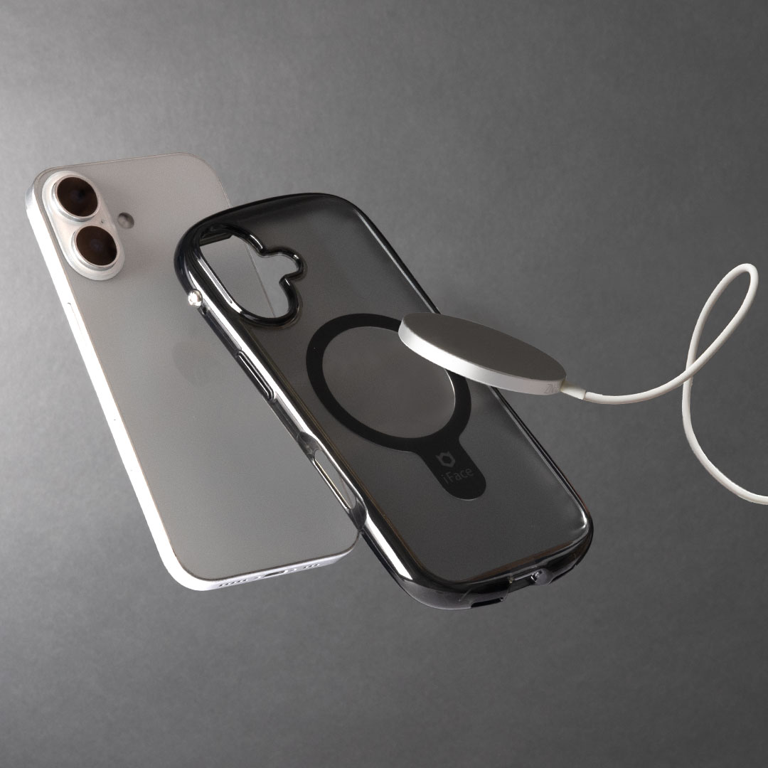 【新】[iPhone 16専用]iFace Look in Clear Hybrid MagSynqケース(クリア)