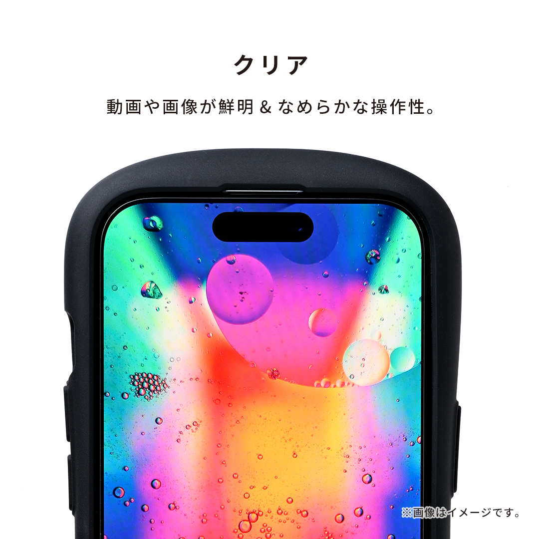 ＜2枚セット＞[iPhone 16/16 Pro/16 Plus/16 Pro Max/16e/15/15 Plus/14/14 Pro/14 Pro Max/13/13 Pro専用]iFace Round Edge Tempered Glass Screen Protector ラウンドエッジ強化ガラス 画面保護シート(クリア)