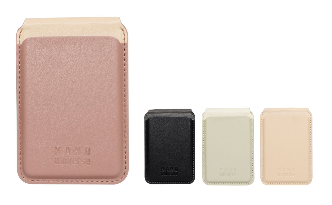 nano universe ナノユニバース MagSafe対応 カードケース
