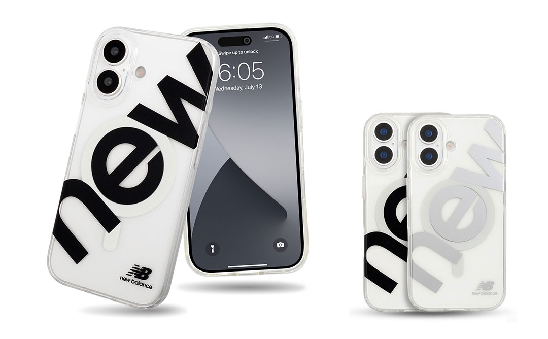 【新】【本店】[iPhone 17専用]New Balance/ニューバランス MagSafe対応クリアケース(new/ブラック)
