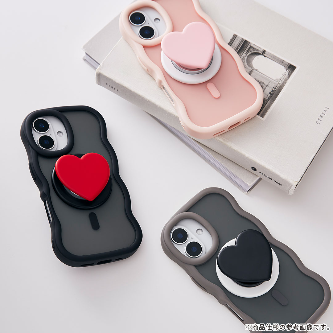 [iPhone 16/15/14/13専用]PHONEAR Magsafe対応 なみなみマットケース