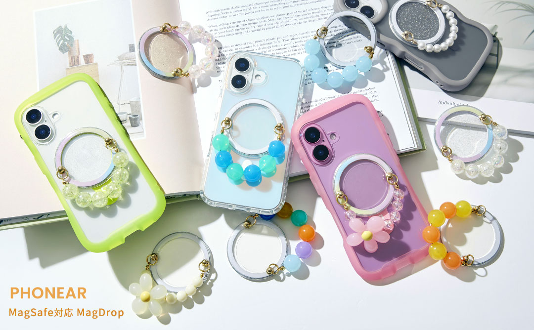 PHONEAR MagSafe対応アクセサリー MagDROP