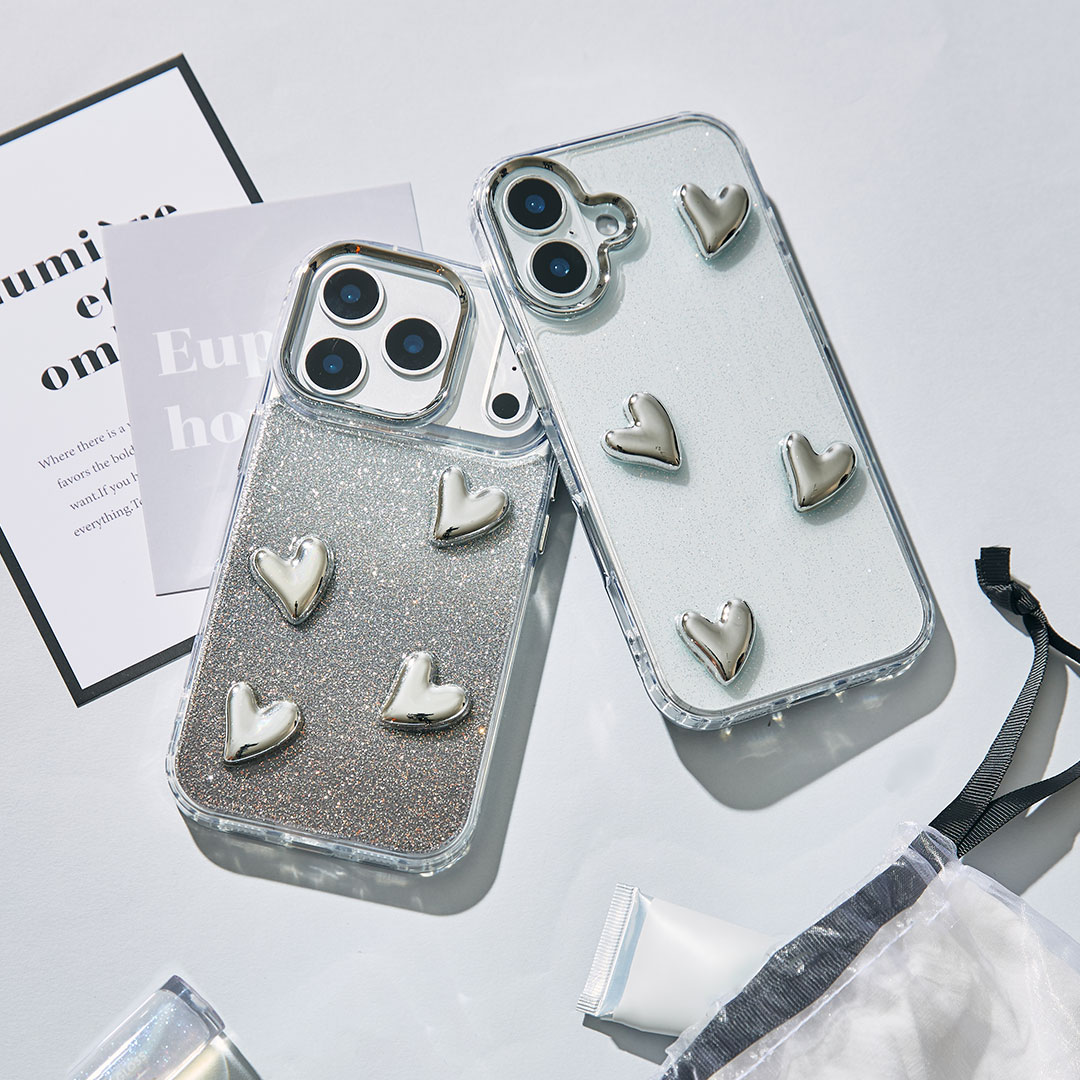 [iPhone 17/17 Pro/16/15/14/13専用]PHONEAR Shiny Gem iPhoneケース