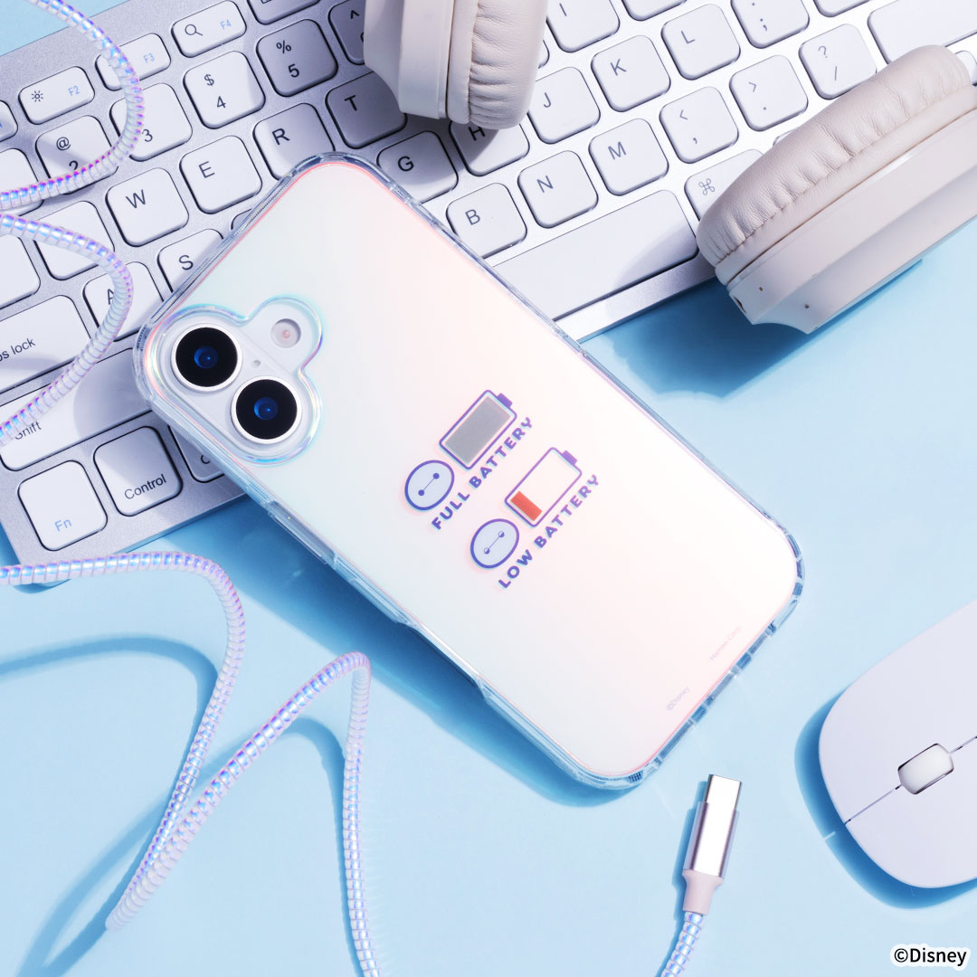 【新】[iPhone 2025 6.3inch 2Lens専用]ディズニーキャラクター HIGHER ハイブリッドケース(ミッキーマウス&フレンズ)