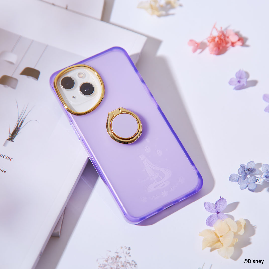 [iPhone 15/14/13専用]ディズニーキャラクター salisty(サリスティ)クリアカラー耐衝撃ハードケース